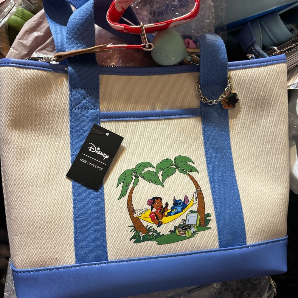 Her Universe Disney Lilo & Stitch Hammock Mini Tote Bag